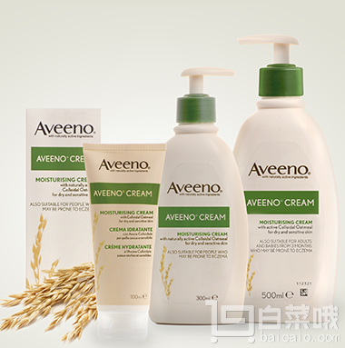 Aveeno 艾维诺 天然燕麦保湿润肤霜 500ml Prime会员凑单免费直邮到手￥80