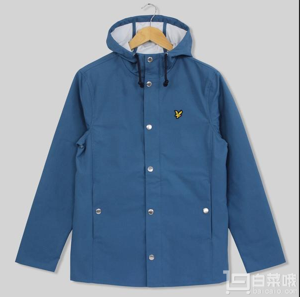 LYLE & SCOTT 苏格兰金鹰 男士休闲夹克 带兜帽 Prime会员免费直邮到手￥287