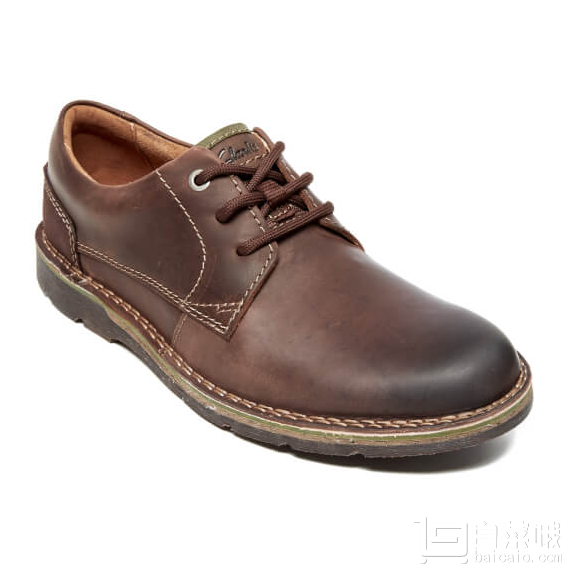 Clarks 其乐 Edgewick Plain 男士休闲皮鞋 Prime会员免费直邮到手新低￥306