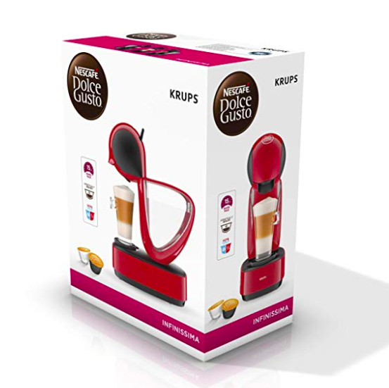 雀巢 KRUPS Dolce Gusto Infinissima 自动胶囊咖啡机 EDG260 Prime会员免费直邮含税到手302元