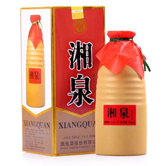 酒鬼 湘泉 馥郁香型白酒 54度 500ml*6瓶 整箱裝149元包郵