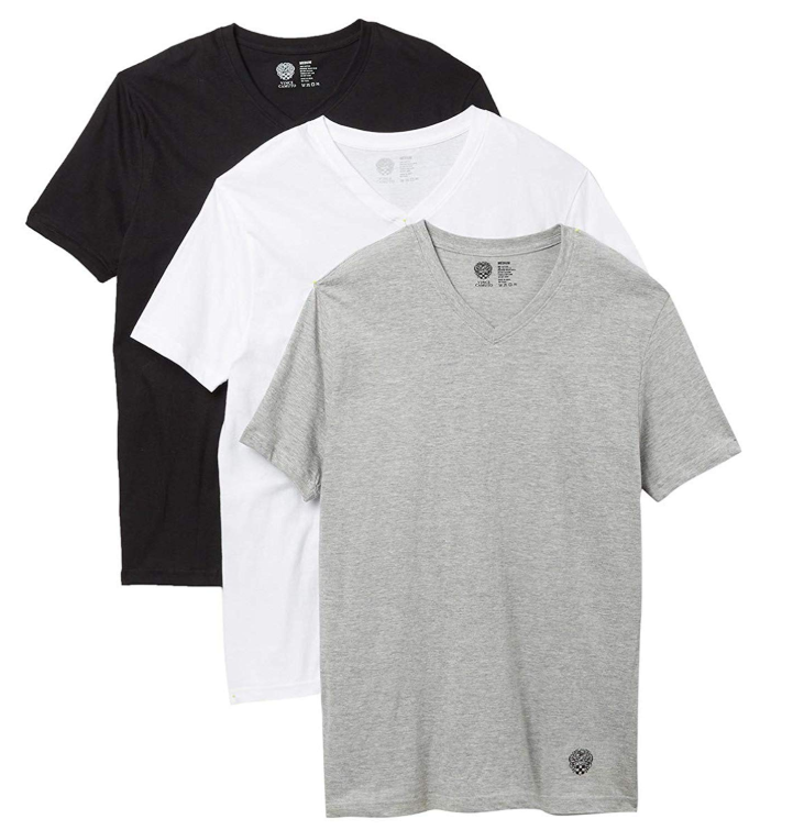 VINCE CAMUTO 维纳斯 卡莫多 男士纯棉短袖T恤 3 件装新低127.72元