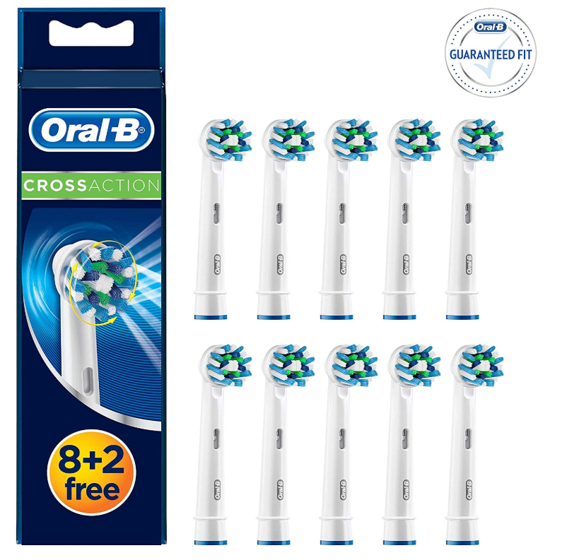 Oral-B 欧乐B EB50 多角度清洁型刷头*10支179元包邮包税（需定金10元）