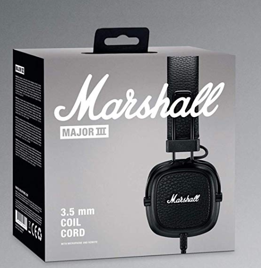 Marshall 马歇尔 Major III 头戴式耳机 白色新低307元