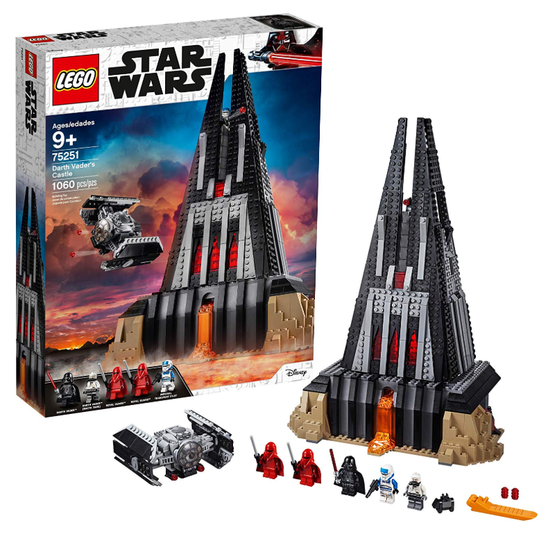 LEGO 乐高 75251 星球大战 达斯维达黑武士城堡新低589元