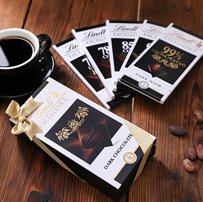 Lindt 瑞士莲 85%可可 特级黑巧克力100g*20排308元（16.8元每排）
