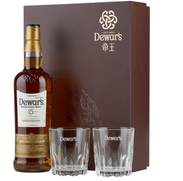 Dewar's 帝王 15年苏格兰调配威士忌 750ml *3件440元包邮（146.67元每件）
