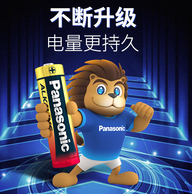 Panasonic 松下 LR6BCH/4S6 碱性电池20节 5号19.9元包邮（需领券）