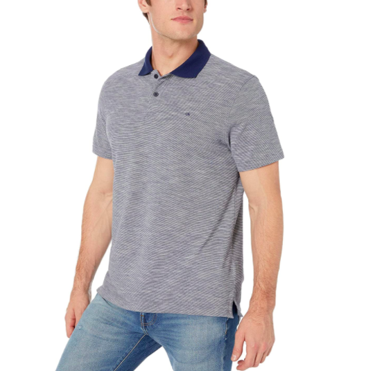 Calvin Klein 男士棉质POLO衫190元（3件95折）