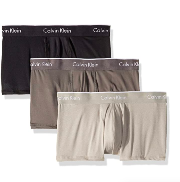 Calvin Klein 卡尔文·克莱恩 男士弹力四角内裤3条装132元