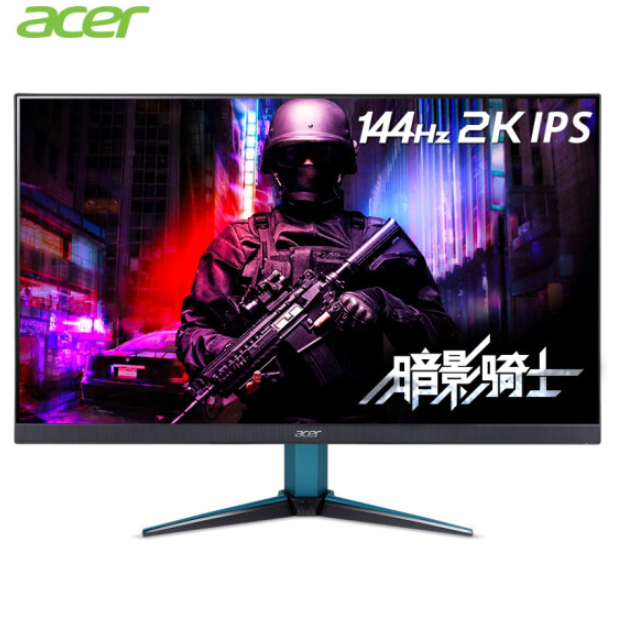 acer 宏碁 VG271U 27英寸 IPS显示器 （2560×1440、95% DCI-P3、144Hz、FreeSync）1849元包邮