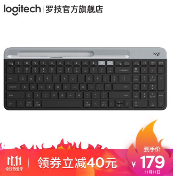 Logitech 罗技 K580 键盘 无线蓝牙键盘新低179元包邮（需领券）