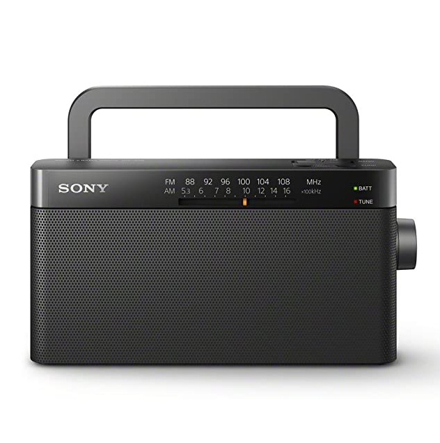 庫存淺，Sony 索尼 ICF-306 復(fù)古經(jīng)典便攜式AM/FM收音機(jī)新低195元