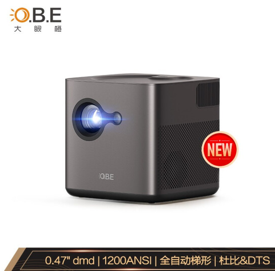 新品发售，OBE 大眼橙 NEW X7D 家用投影机3299元包邮