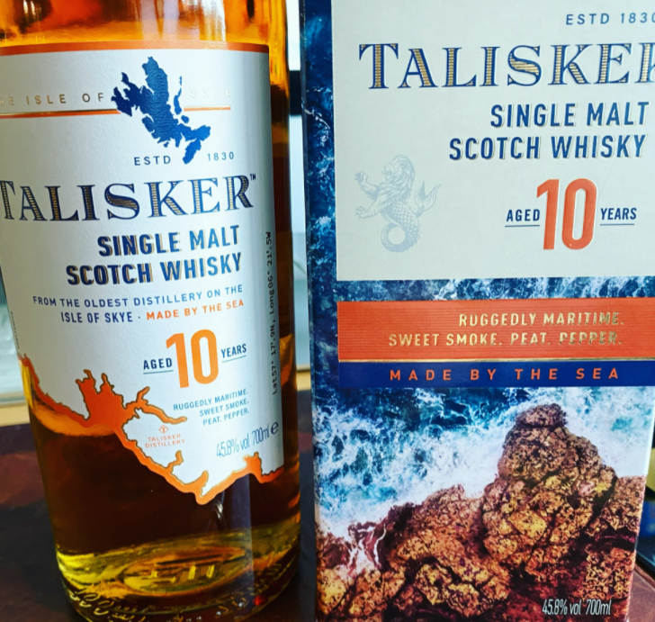 英国原装进口，Talisker 泰斯卡 10年单一麦芽苏格兰威士忌 700ml225.25元包邮（返55元猫超卡后）