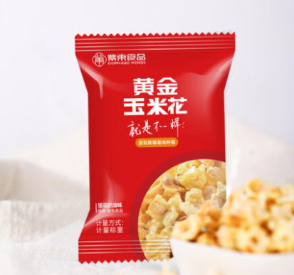 海底捞同款，紫东食品 黄金玉米花 500克（约25小袋）14.9元包邮（需领券）