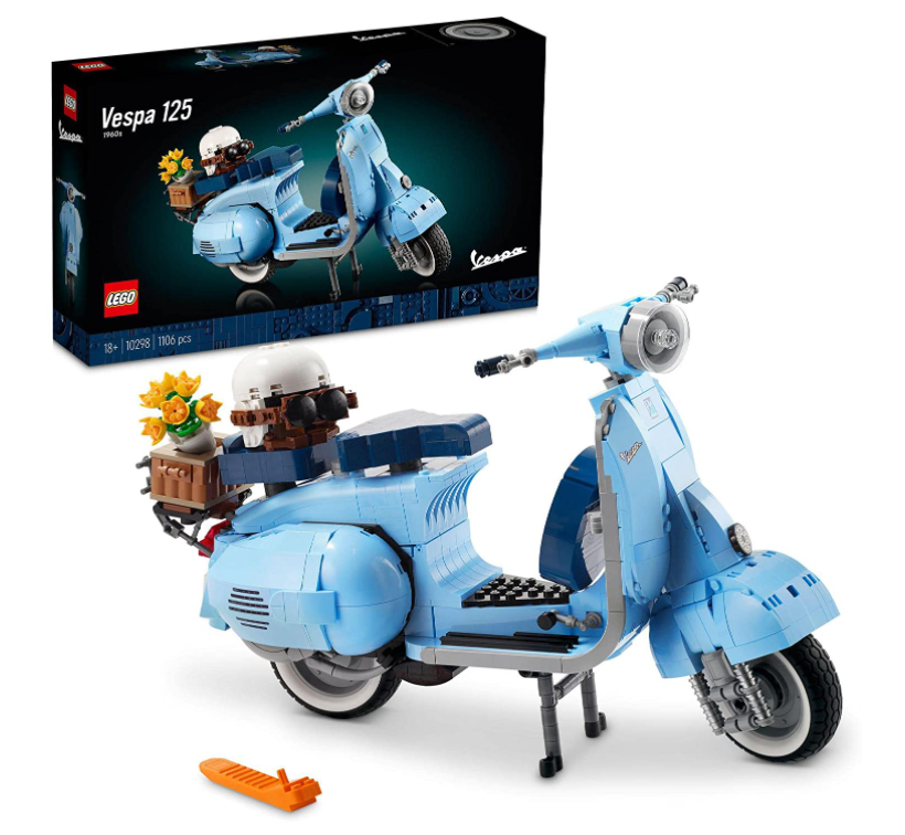 LEGO 乐高 10298 创意系列 Vespa125 踏板摩托车新低553元（天猫999元）