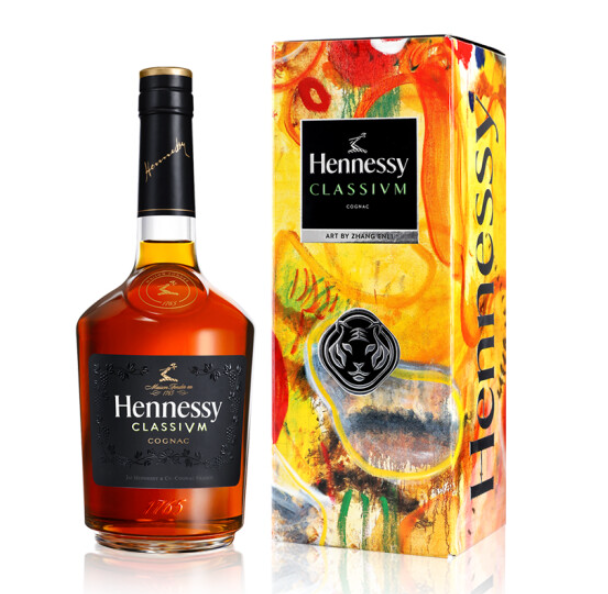 2022虎年特别版礼盒，Hennessy 轩尼诗 新点干邑白兰地 700mL*2瓶496元包邮（双重优惠）