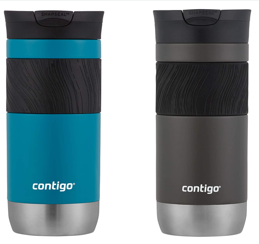 Contigo 康迪克 单手开启 不锈钢真空保温杯 454mL*2个装111.5元