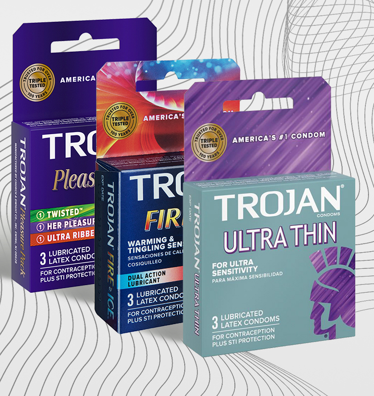 北美热销No.1品牌，TROJAN 战神 避孕套 9只组合装89元包邮包税（需领券）
