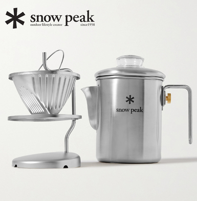 Snow Peak 雪峰 PR-880 野外咖啡大师烧水壶套装856.12元