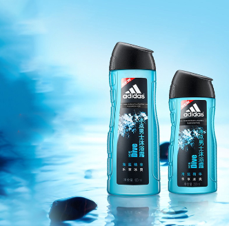 adidas 阿迪达斯 男士洗发沐浴二合一沐浴露400ml+250ml 2款25元包邮（需领券）