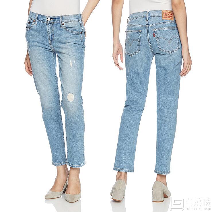 日版 Levi's 李維斯 New Boyfriend女士男友款直筒牛仔褲 Prime會員湊單免費直郵到手￥130.44起