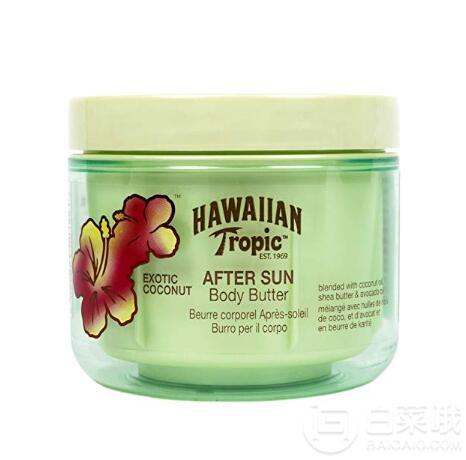 Hawaiian Tropic 夏威夷 晒后修护椰油身体乳霜 200ml  Prime会员免费直邮到手71.92元