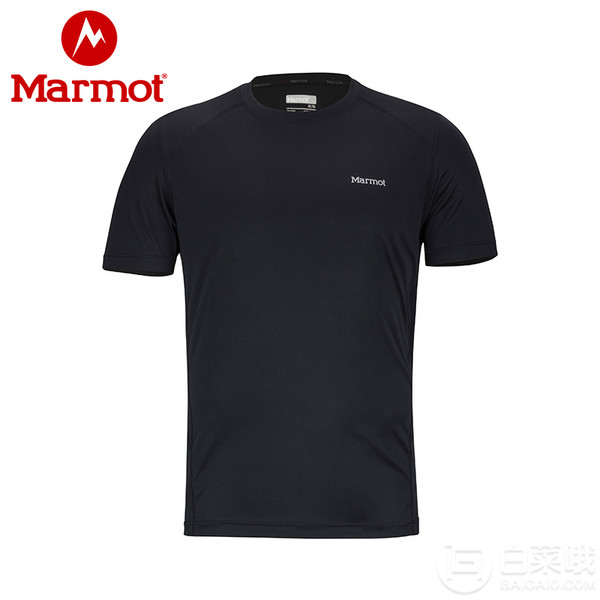 Marmot 土拨鼠 男式速干T恤 R60390 *2件 198元包邮99元/件（需领券）