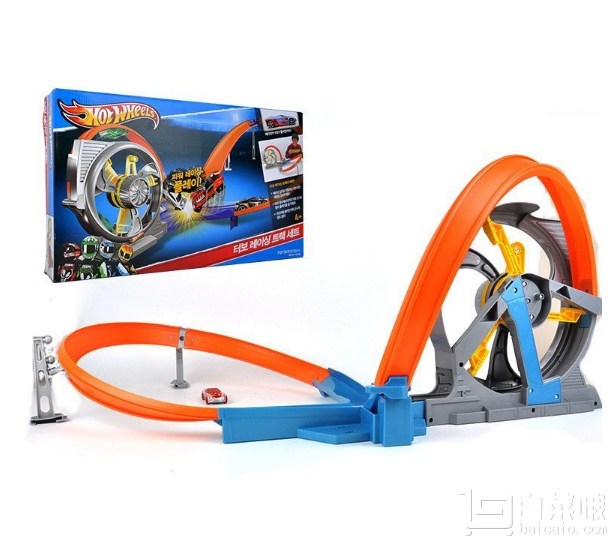 Hotwheels 风火轮 X9285 立体回旋赛道新低￥59（￥109 凑单￥199-100）