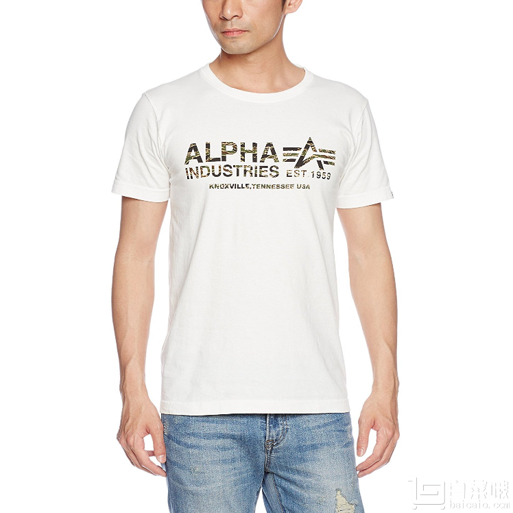 Alpha Industries 阿尔法 男士纯棉T恤 Prime会员凑单免费直邮到手￥112.95