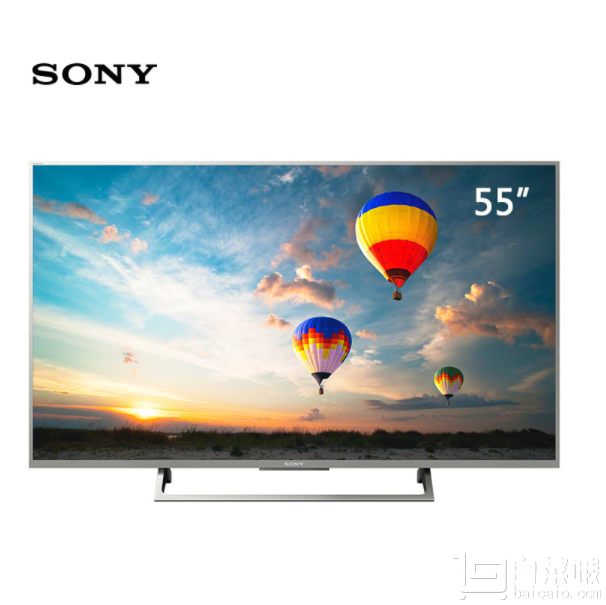 SONY 索尼 KD-55X8000E 55英寸 4K智能LED液晶电视新低￥5199包邮（双重优惠）