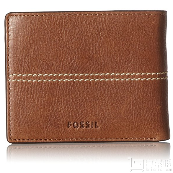 Fossil 化石 Turk 男士真皮钱包 Prime会员免费直邮含税到手新低￥221.55