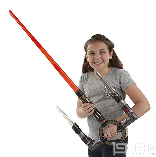 hasbor 孩之宝 star wars 星球大战 s1 旋转光剑 prime会员凑单免费