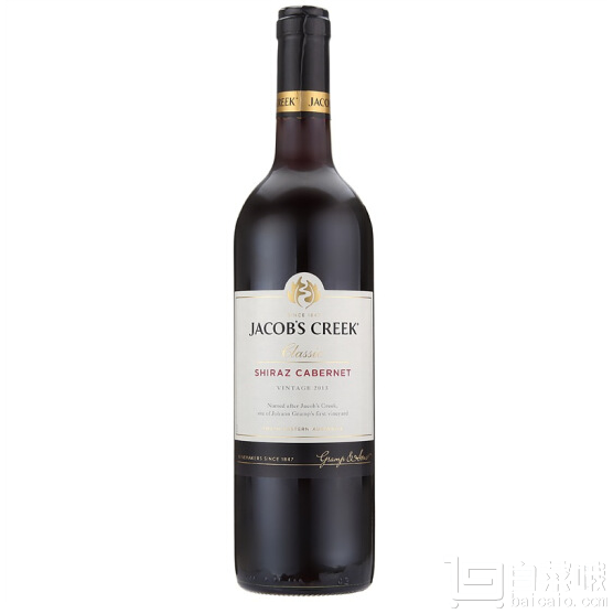 Jacob’s Creek 杰卡斯 经典系列 西拉加本纳干红葡萄酒 750ml*2瓶115.2元包邮
