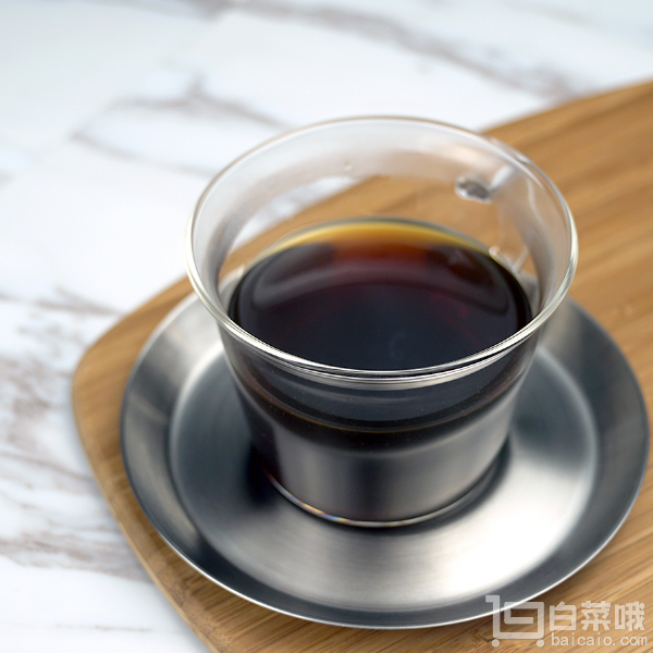 Kinto Cast系列 玻璃咖啡杯 带不锈钢托盘 220ml 23085 Prime会员凑单免费直邮含税到手96.2元