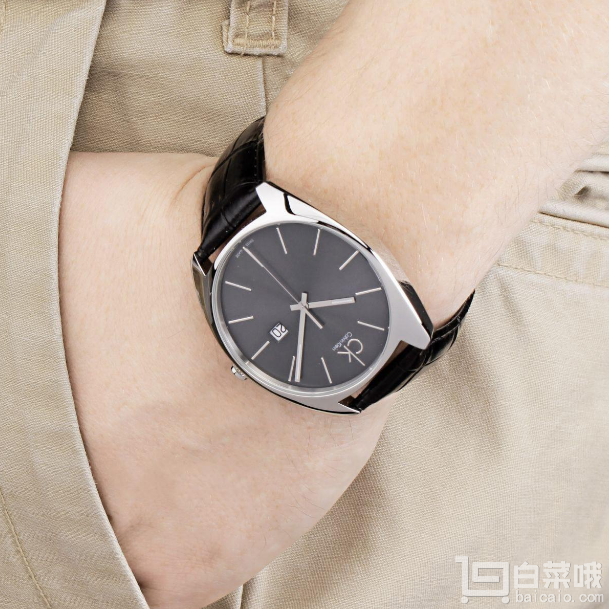 Calvin Klein Exchange系列 K2F21107 男士時(shí)裝腕表 .99（.99-10）到手￥420