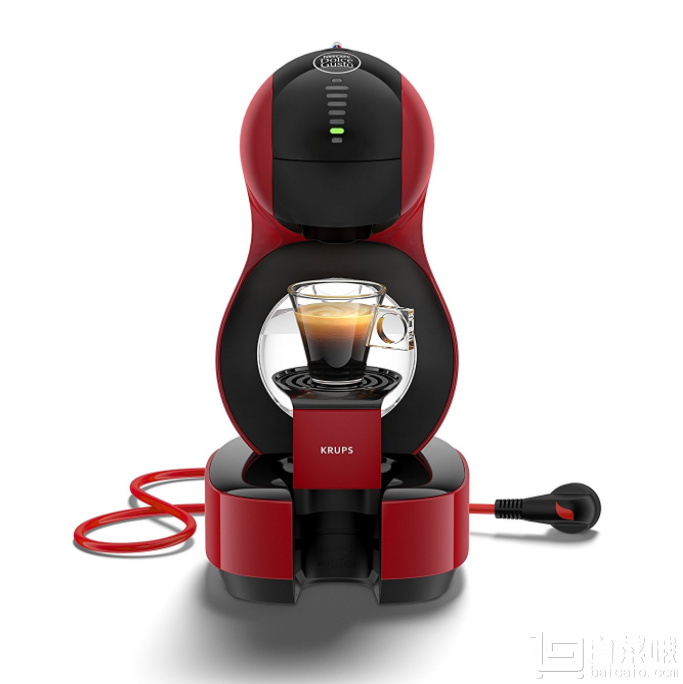 金盒特價(jià)，雀巢 KRUPS Dolce Gusto Lumio 自動(dòng)膠囊咖啡機(jī) KP1301 Prime會(huì)員免費(fèi)直郵含稅到手￥441.04