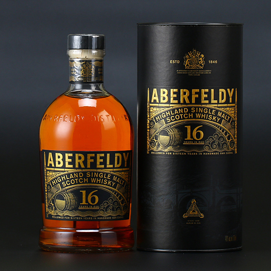 Aberfeldy 艾柏迪 16年单一麦芽威士忌酒 700ml+凑单品 送卡普皇家 金爵XO 700ml新低423.28元包邮（双重优惠）