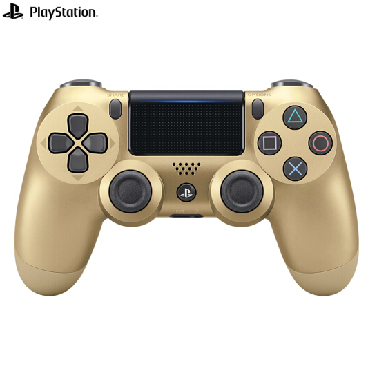 Sony 索尼 PlayStation 4 DualShock 4 无线手柄 金色￥278包邮（需领￥10优惠券）