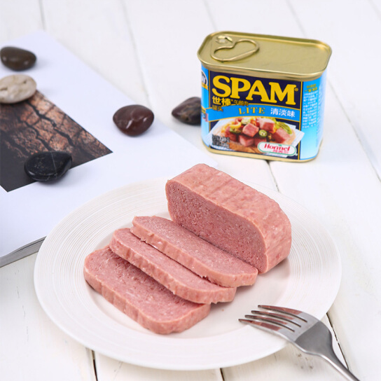 SPAM 世棒 清淡味午餐肉罐头 340g凑单低至￥19.9/件（需领优惠券）