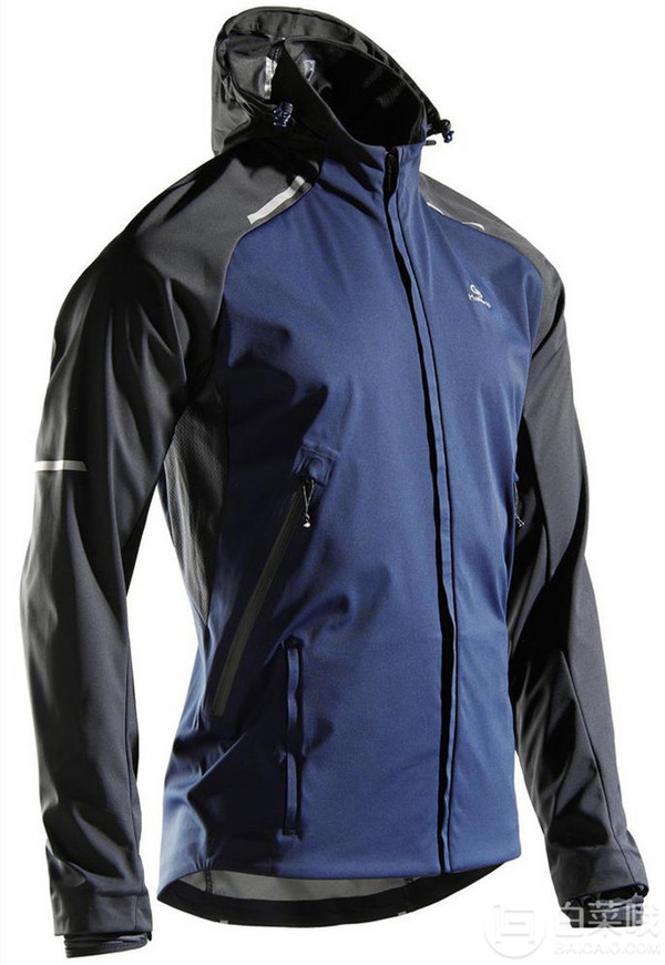 防风保暖 decathlon迪卡侬kiprun男式保暖夹克体验评测