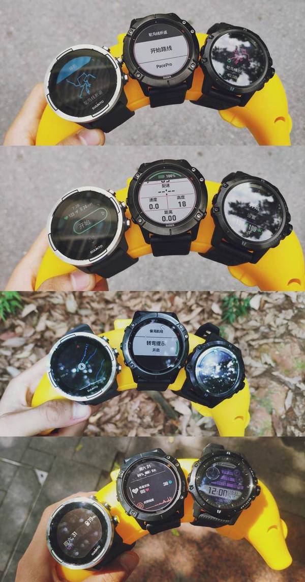 suunto颂拓garmin佳明coros高驰三款旗舰运动手表对比评测