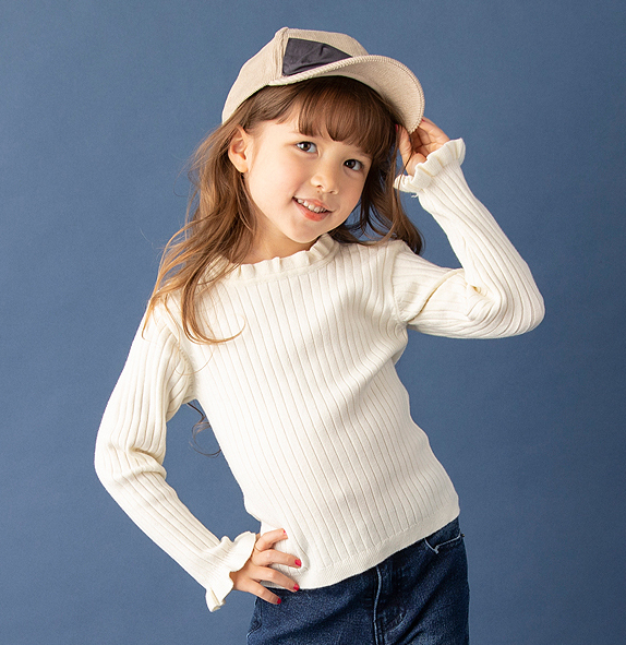 日本超高人气童装品牌 petit main 儿童日系高领毛衣65元包邮（需领券）