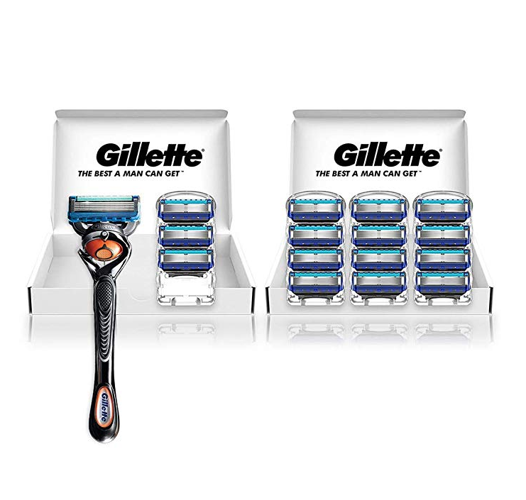 销量第一！Gillette 吉列 Fusion5 ProGlide 锋隐致顺 1刀架+16刀头258.88元