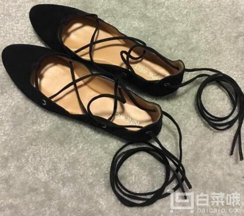 Nine West 玖熙 Zafirah 女士绑带平底鞋 .99到手￥260