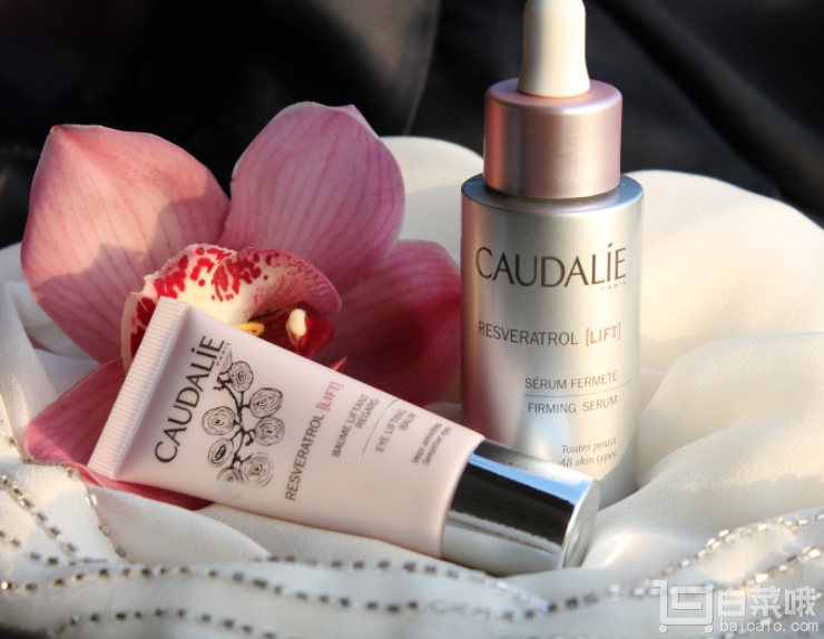 CAUDALIE 欧缇丽 白藜芦醇紧致三件套装（精华液30ml+眼霜5mL+按摩器）£36 凑单免费直邮到手￥315 可叠加用码