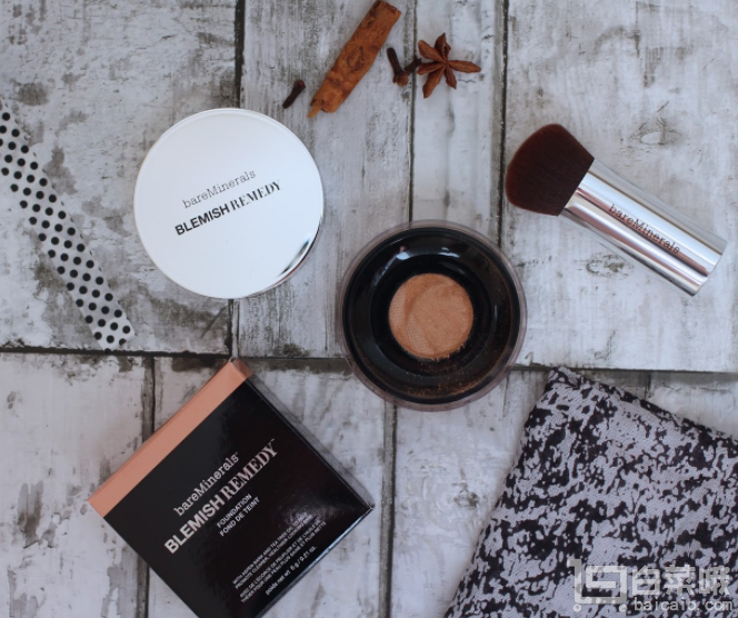 BAREMINERALS 全线75折+额外9折，纯天然矿物质零毛孔粉底液 色号全 新低£18.22凑单免费直邮到手163元