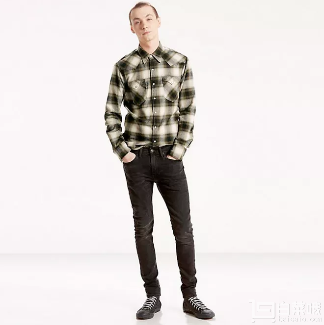 Levi's 李维斯 男士519系列牛仔裤 1.6折 .75（.99 额外85折）到手￥120