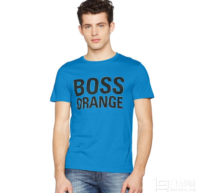 Boss Orange 橙标 男士纯棉T恤 多色 Prime会员凑单免费直邮到手新低￥155